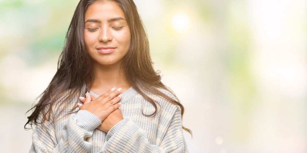 grateful woman gratitude