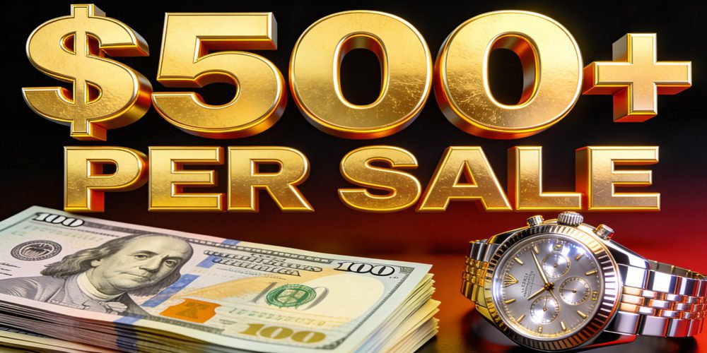 hick ticket affiliate marekting $500 per sale