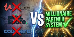 millionaire partner system vs udemy coursera skillshare article