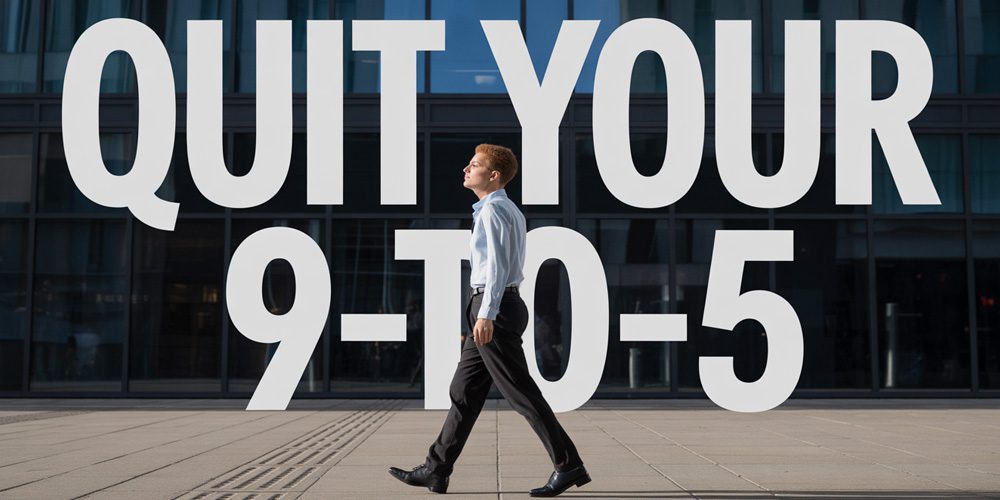 how to quit your 9 to 5 job fast guide