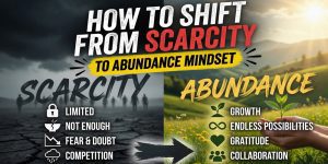 shift from a scarcity to an abundance mindset