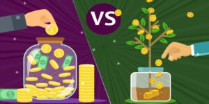 Is saving or investing better for retirement? differences and a general approach